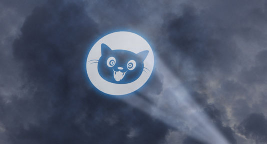 Internet Defense League cat sign