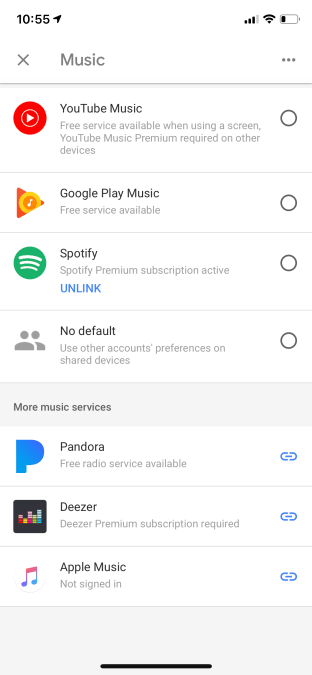 Apple Music Google Home support
